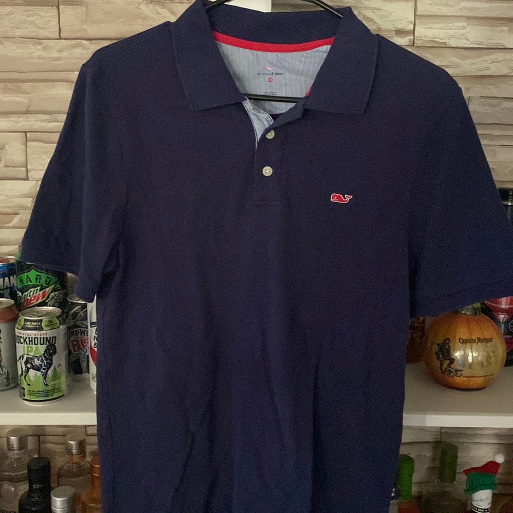 Vineyard Vines polo. Navy blue